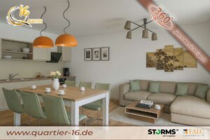 Obergeschosswohnung (WE-5) - 105,66 m² - 4 Zimmer